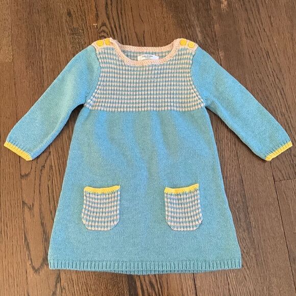 Baby Boden Other - Baby Boden Stripey' Knit Dress size 6-12 months